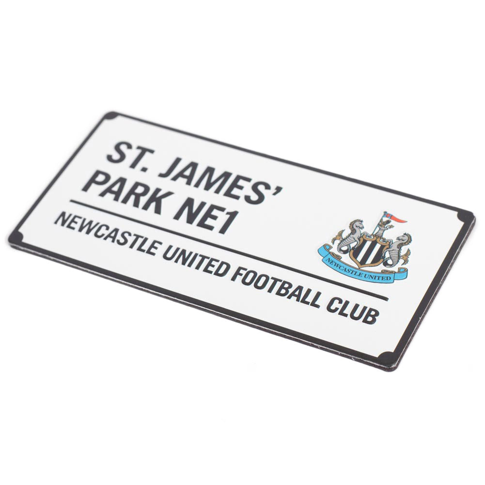 Official Newcastle United FC Street Sign Fridge Magnet