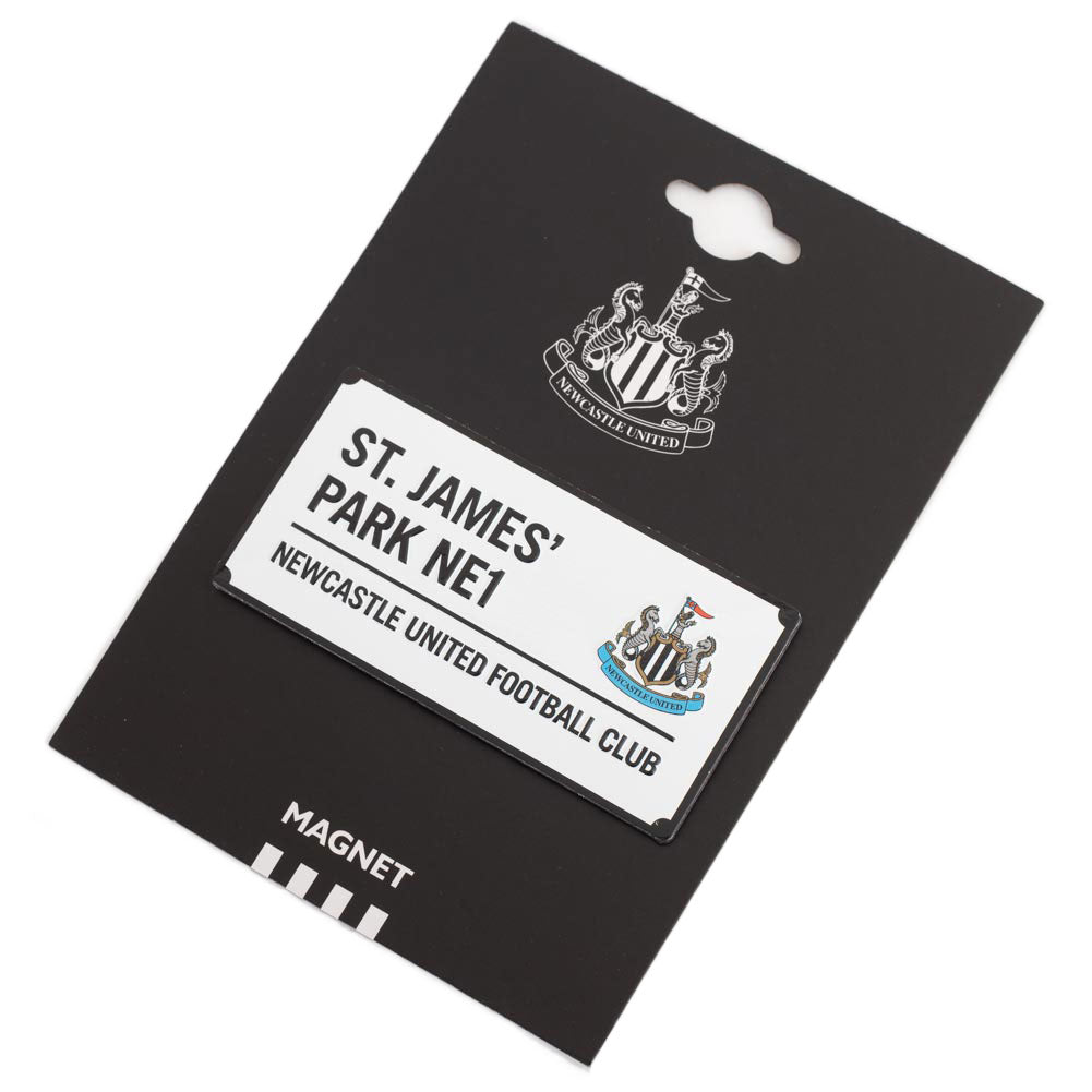 Official Newcastle United FC Street Sign Fridge Magnet