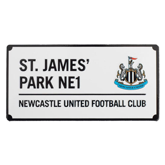 Official Newcastle United FC Street Sign Fridge Magnet