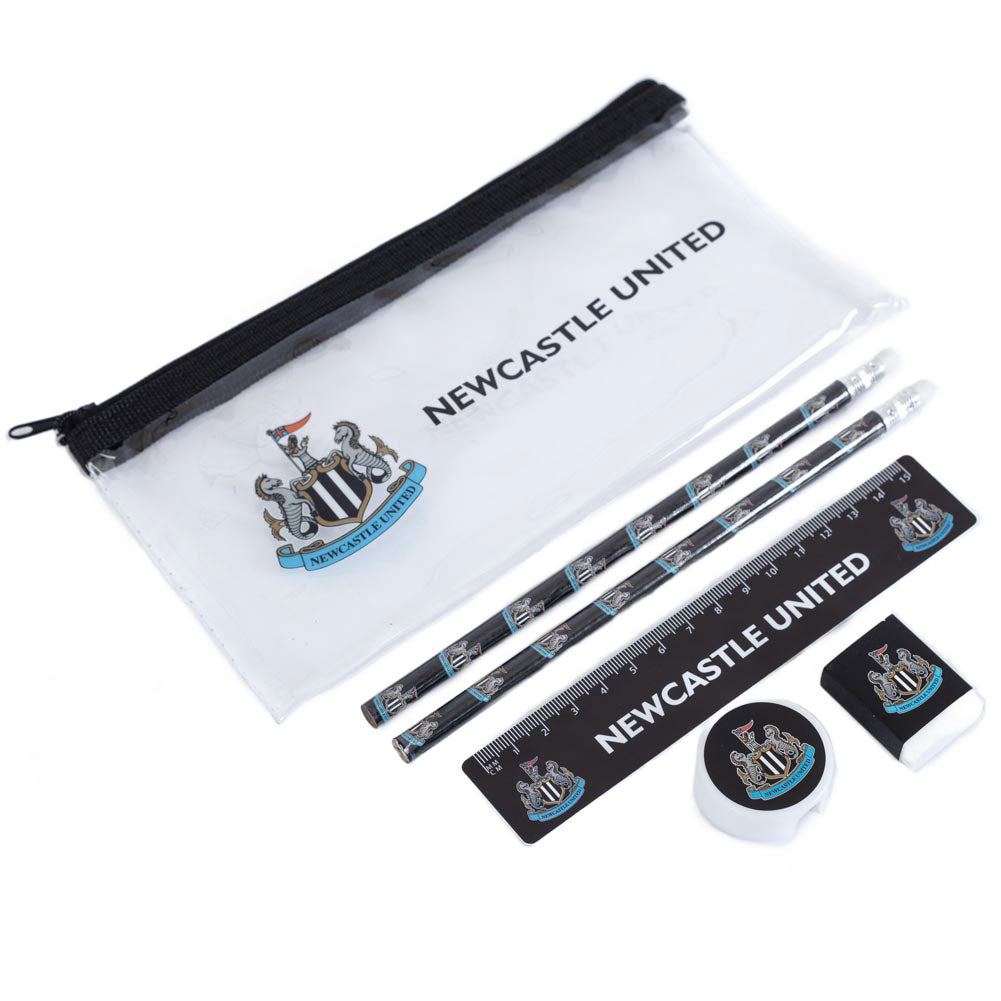 Official Newcastle United FC 6pc Stationery Set