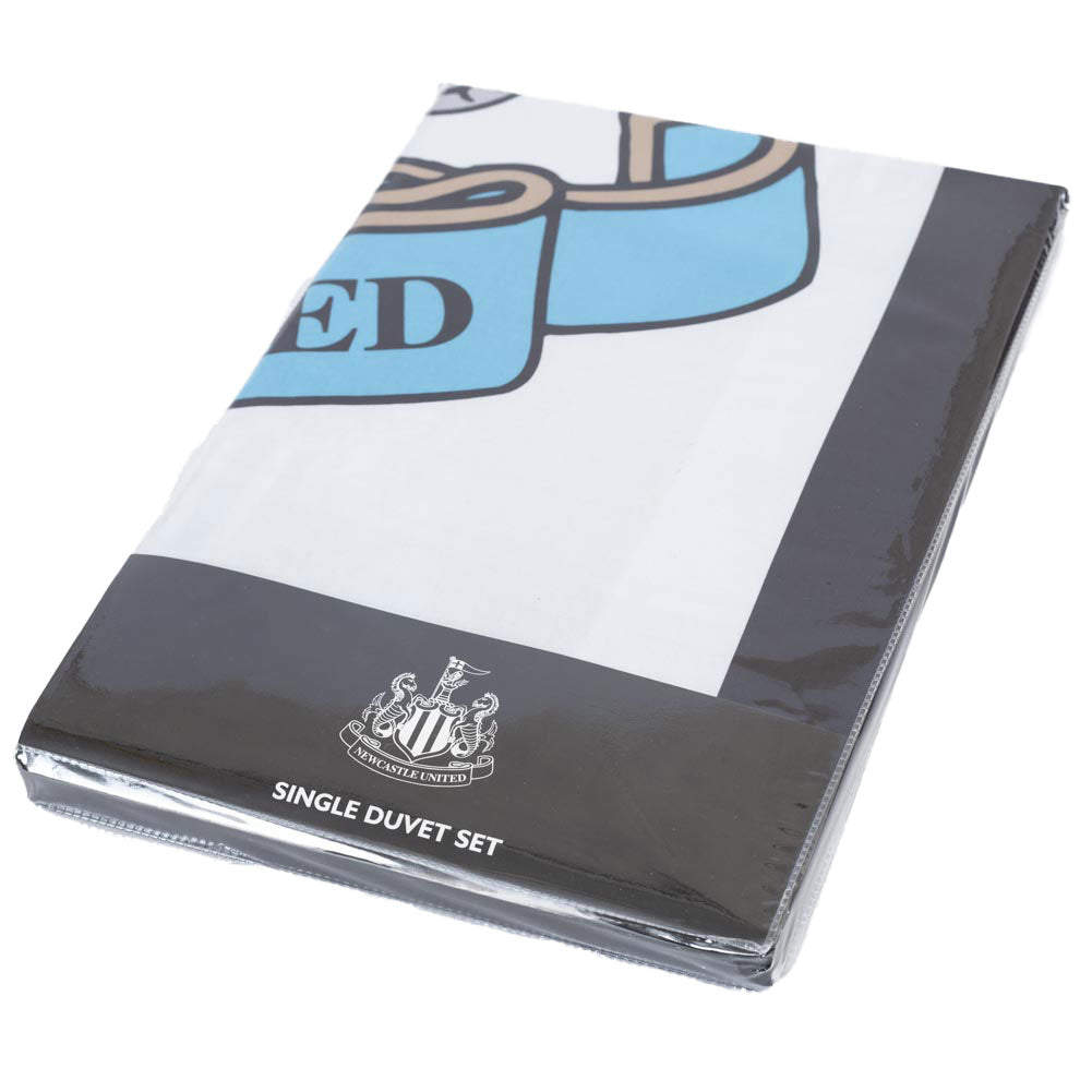 Official Newcastle United FC Single Duvet Set