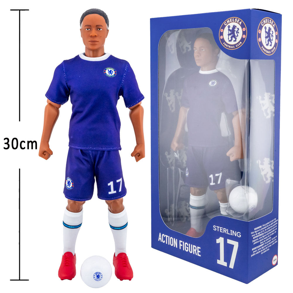 Official Chelsea FC Sterling Action Figure