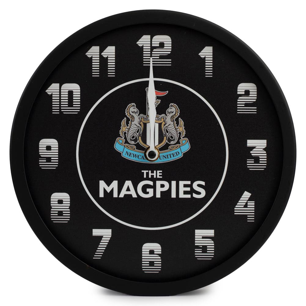 Official Newcastle United FC LED Magpies Wall Clock