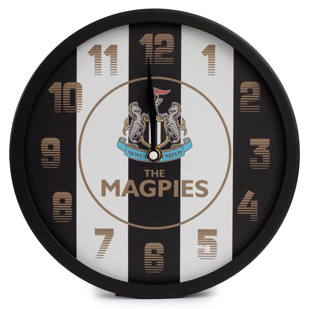 Official Newcastle United FC LED Stripe Wall Clock