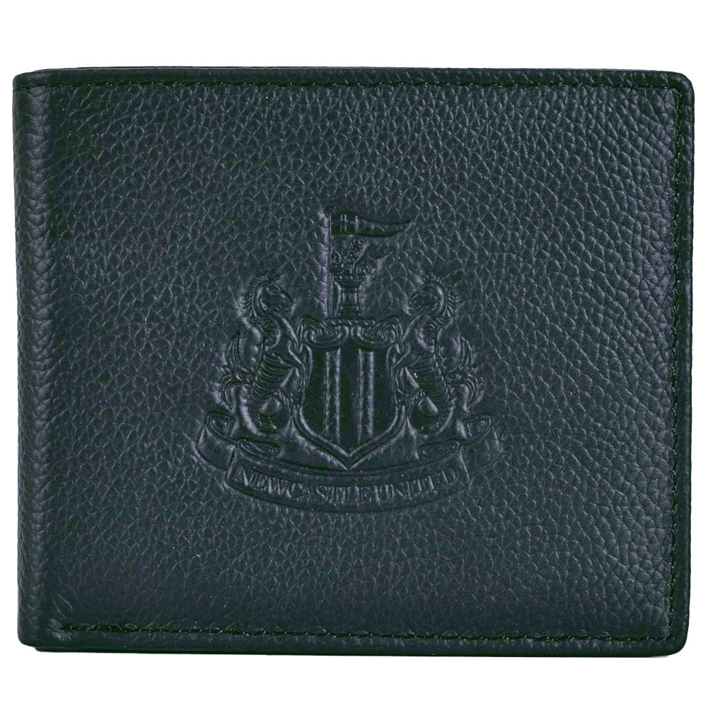 Official Newcastle United FC Premium Leather Wallet