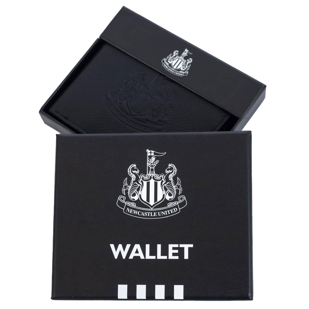 Official Newcastle United FC Premium Leather Wallet