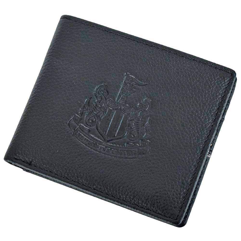 Official Newcastle United FC Premium Leather Wallet