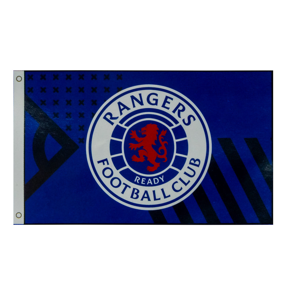 Official Rangers FC Core Crest Flag