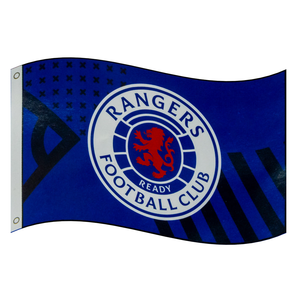 Official Rangers FC Core Crest Flag