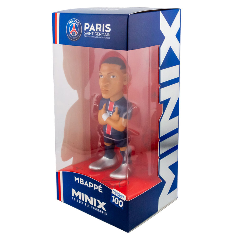 Official Paris Saint Germain FC MINIX Figure 12cm Mbappe