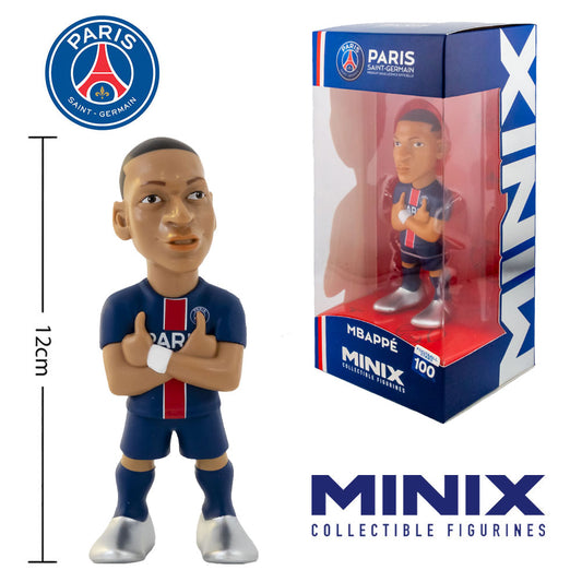 Official Paris Saint Germain FC MINIX Figure 12cm Mbappe