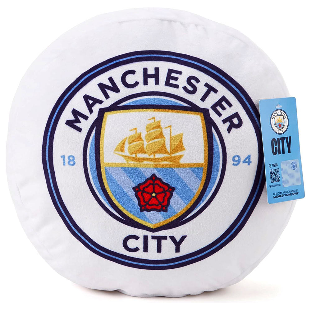 Official Manchester City FC Crest Cushion