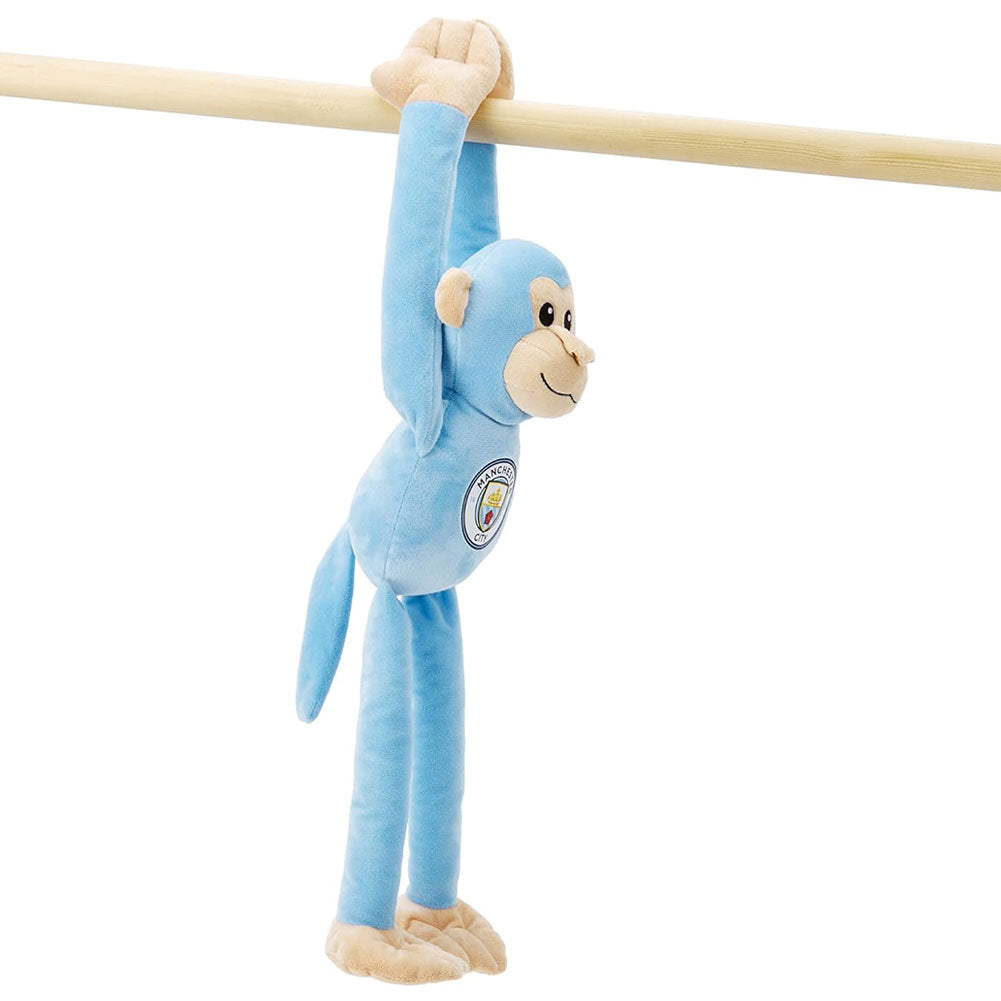 Official Manchester City FC Plush Hanging Monkey