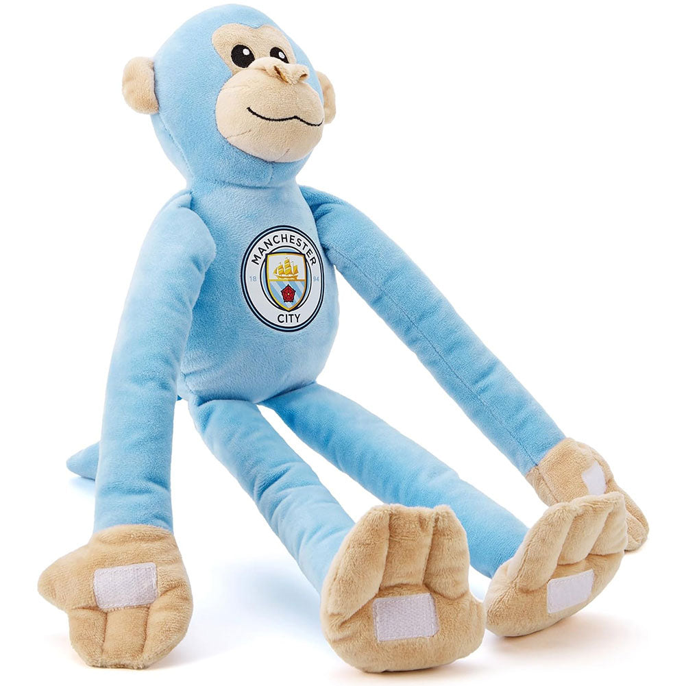 Official Manchester City FC Plush Hanging Monkey