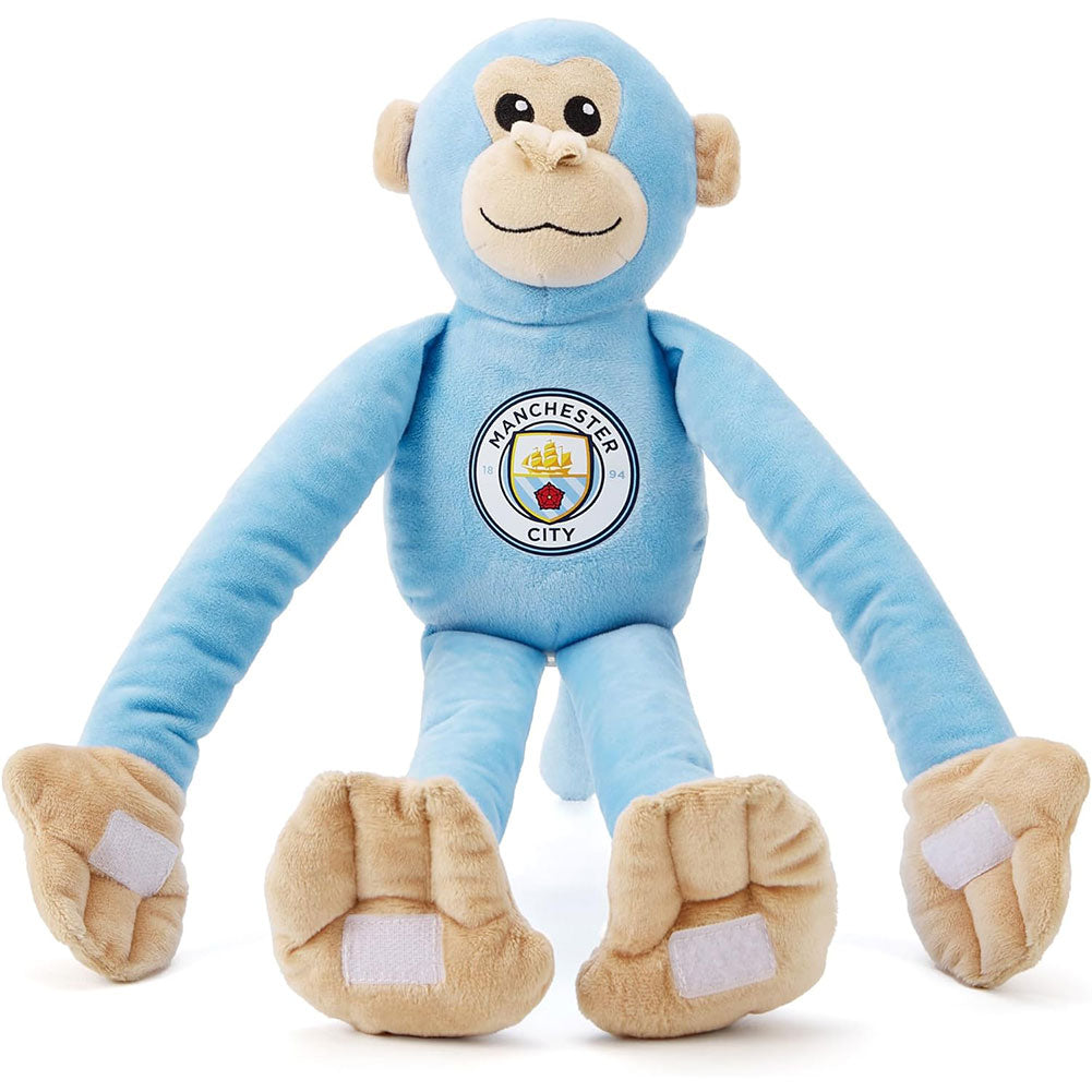 Official Manchester City FC Plush Hanging Monkey