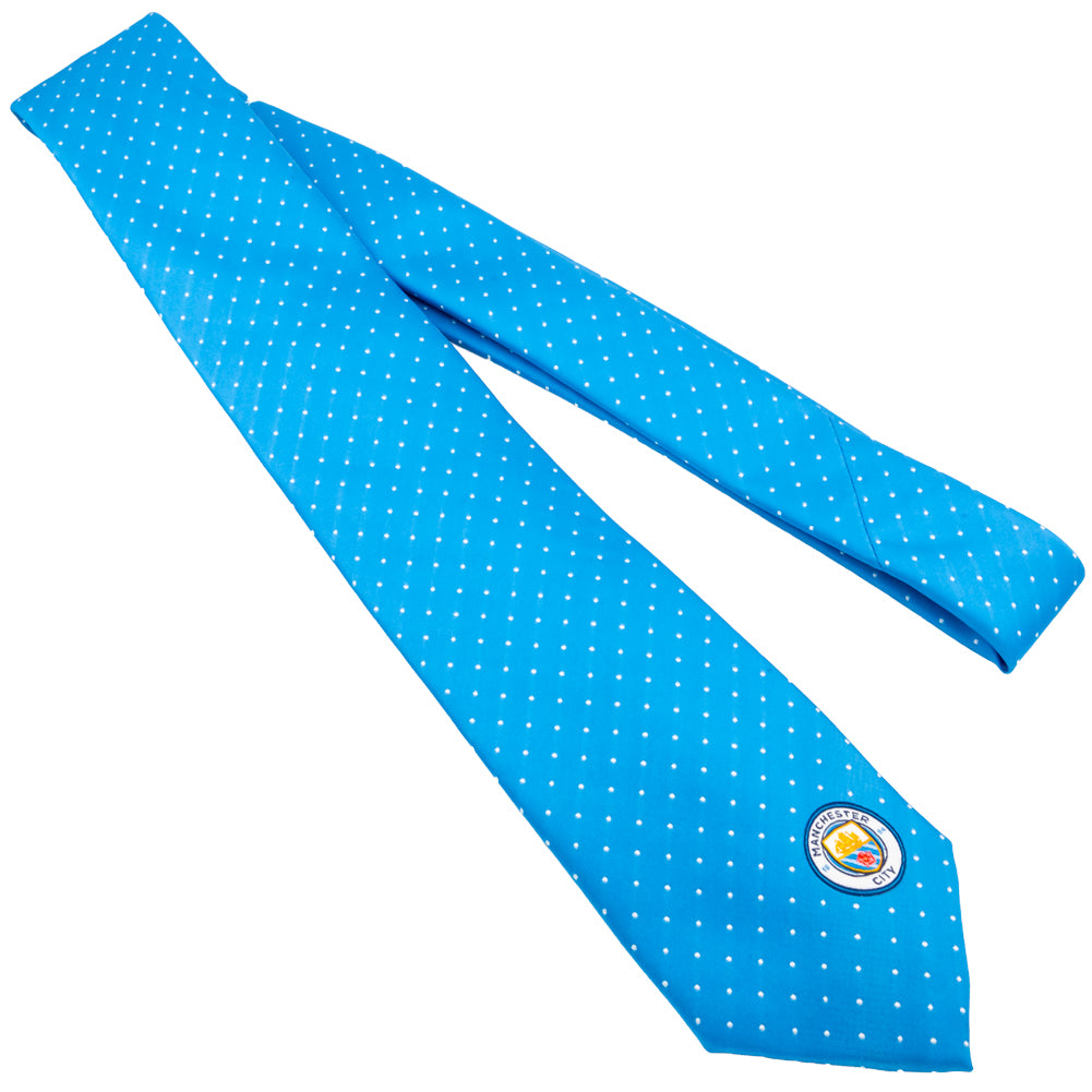 Official Manchester City FC Sky Blue Tie