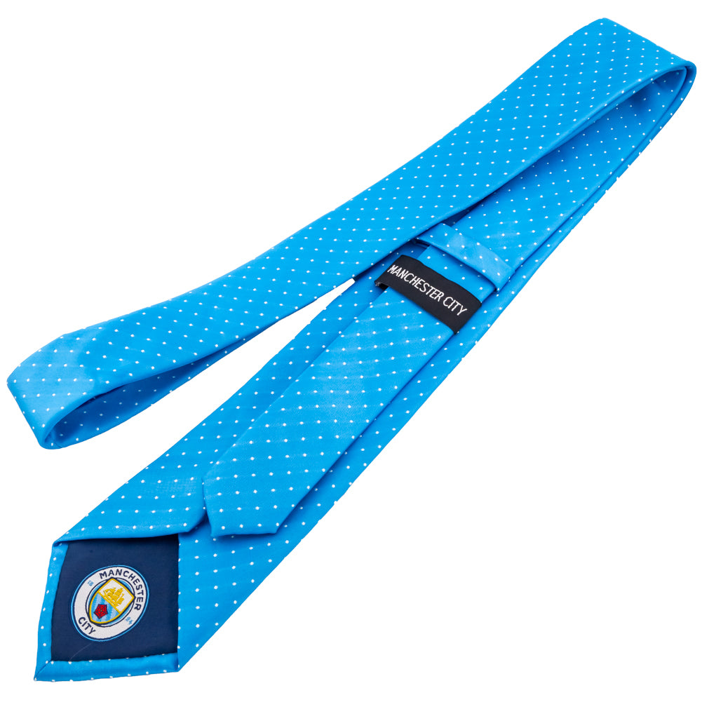 Official Manchester City FC Sky Blue Tie