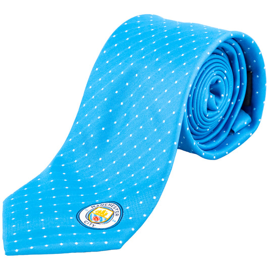 Official Manchester City FC Sky Blue Tie