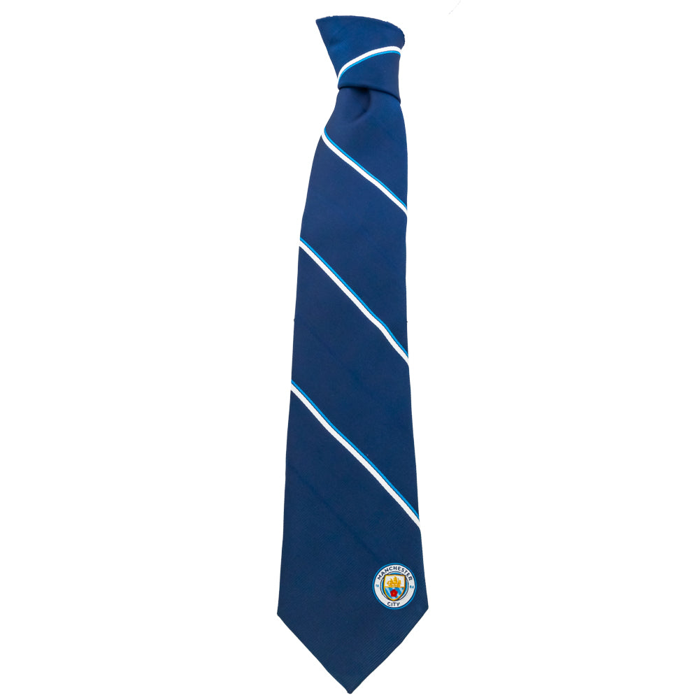 Official Manchester City FC Stripe Tie