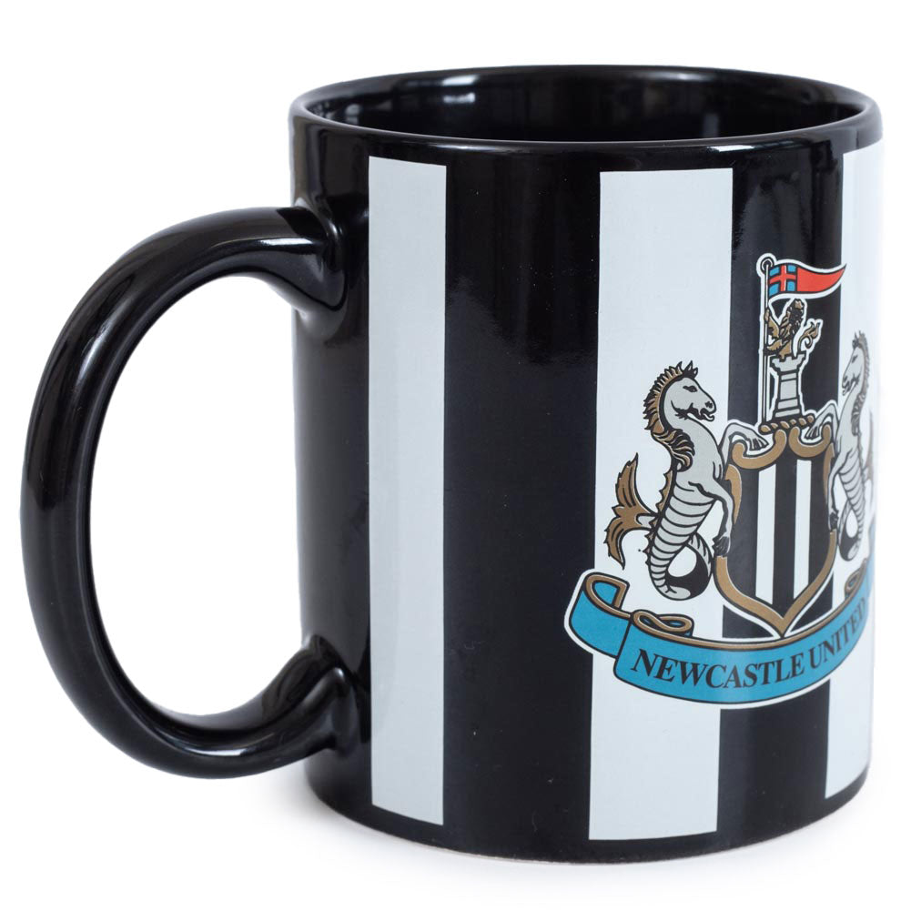 Official Newcastle United FC Striped Mug