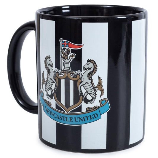 Official Newcastle United FC Striped Mug