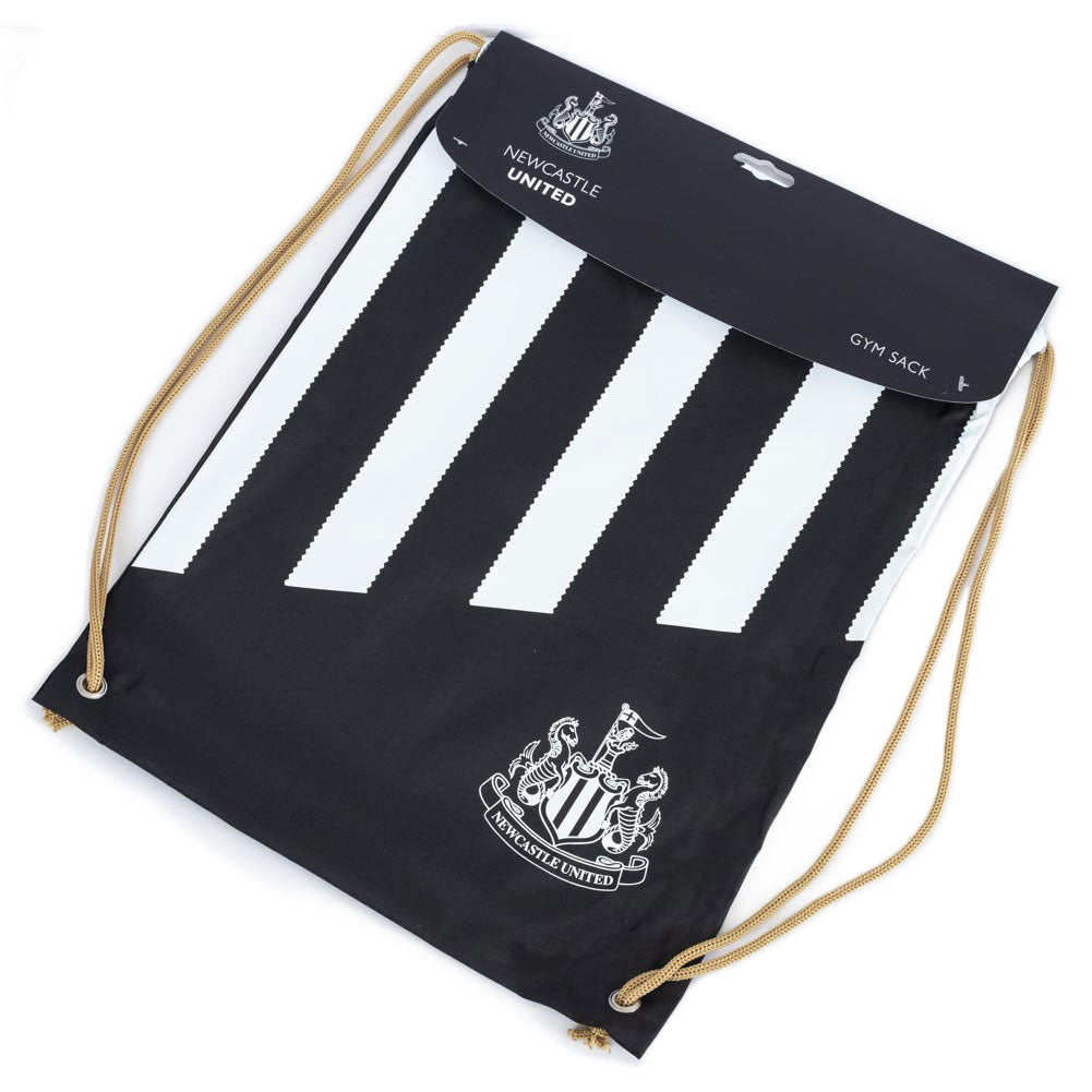 Official Newcastle United FC Stripe Gym Bag