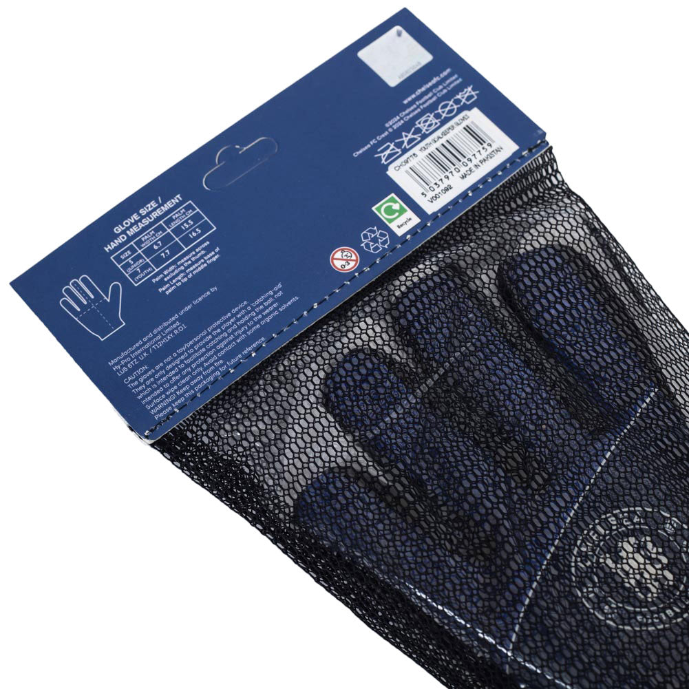 Official Chelsea FC Fuse Goalkeeper Gloves Yths