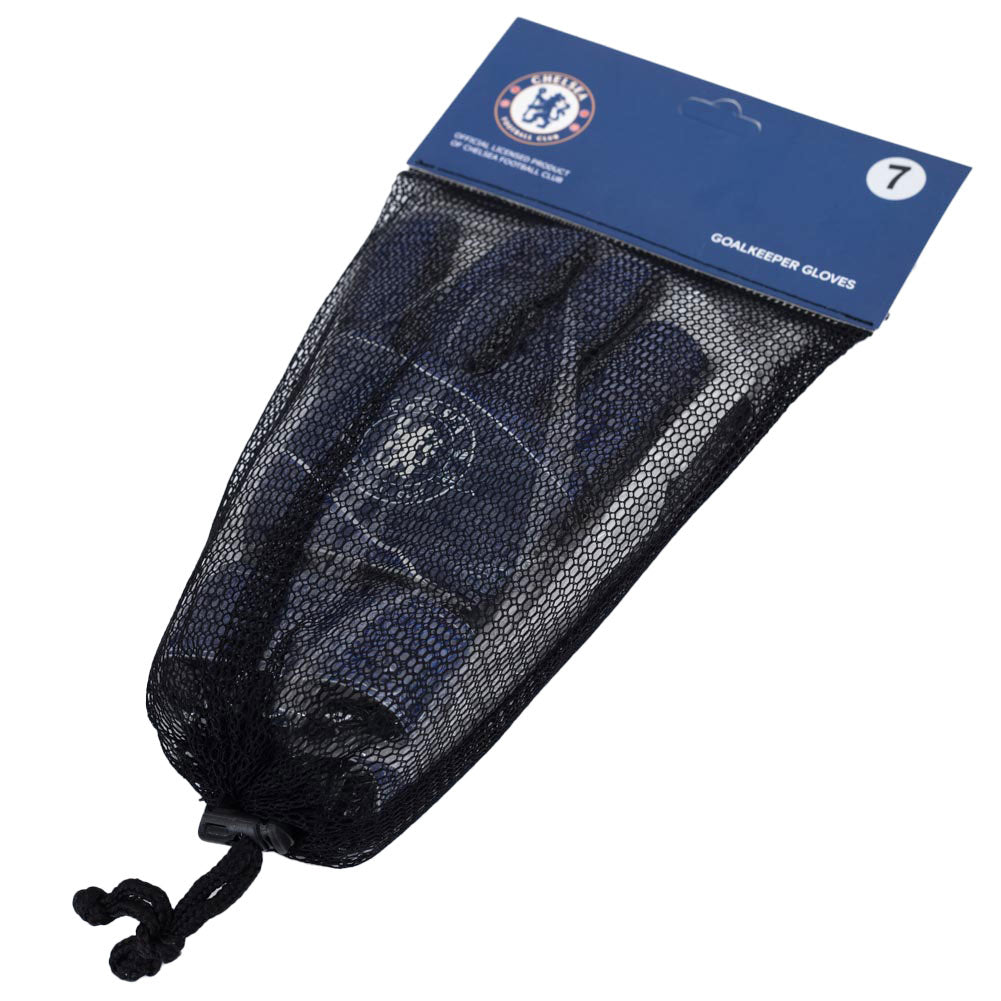 Official Chelsea FC Fuse Goalkeeper Gloves Yths