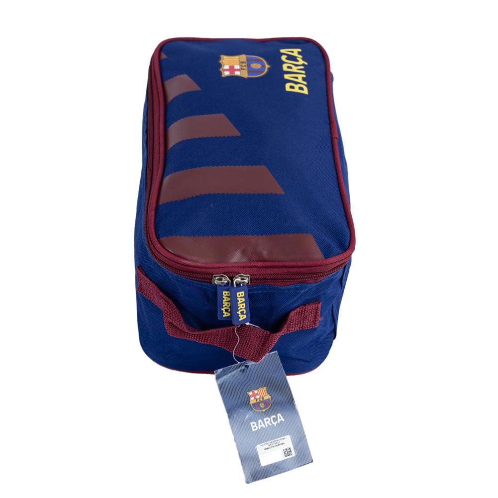 Official FC Barcelona Stripe Boot Bag