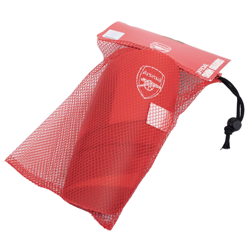 Official Arsenal FC Fuse Shin Pads Kids