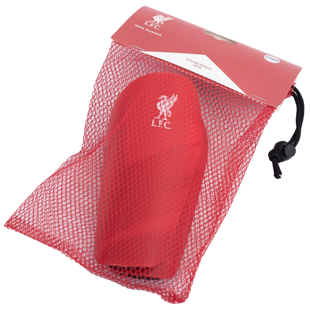 Official Liverpool FC Fuse Shin Pads Kids