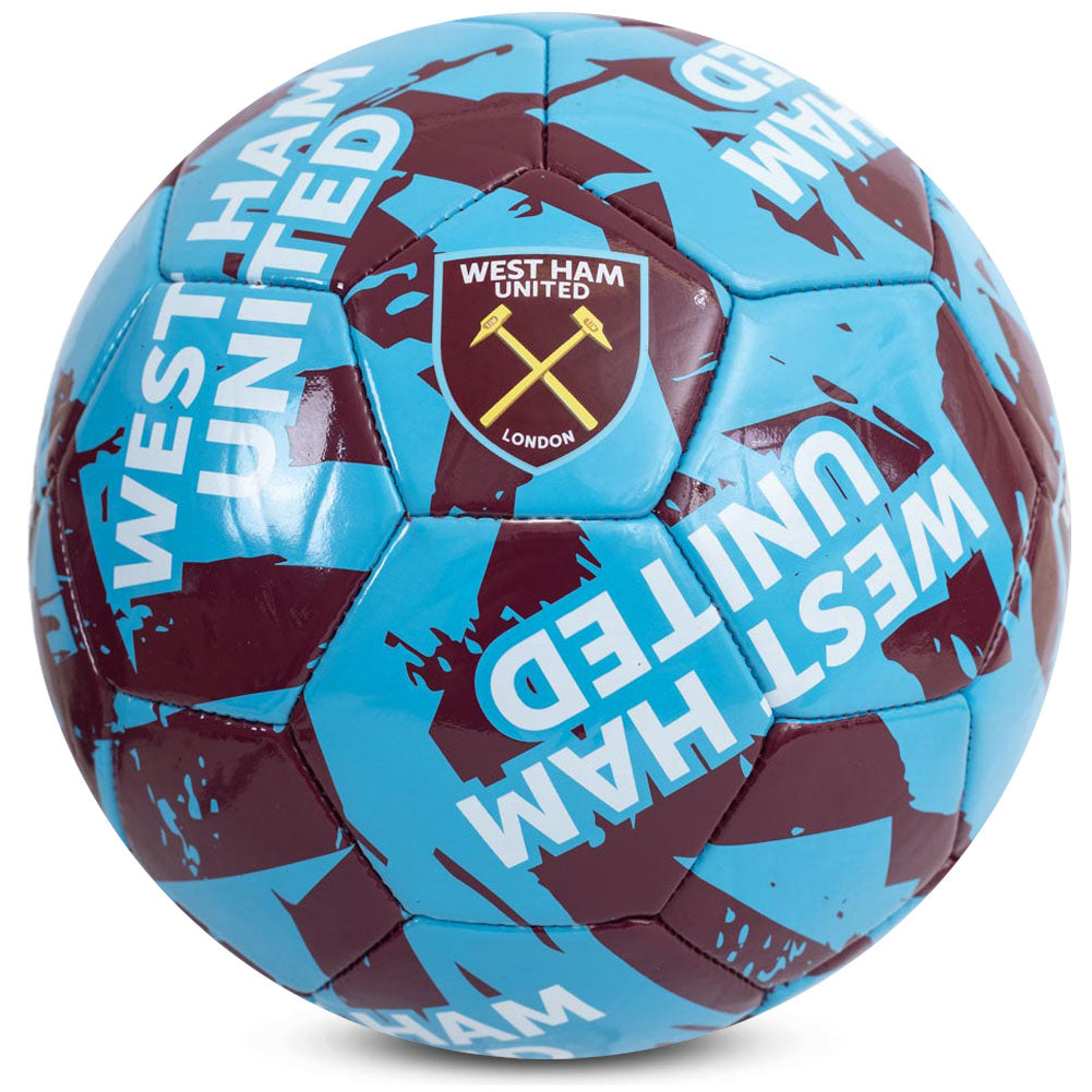 Official West Ham United FC Graffiti Football