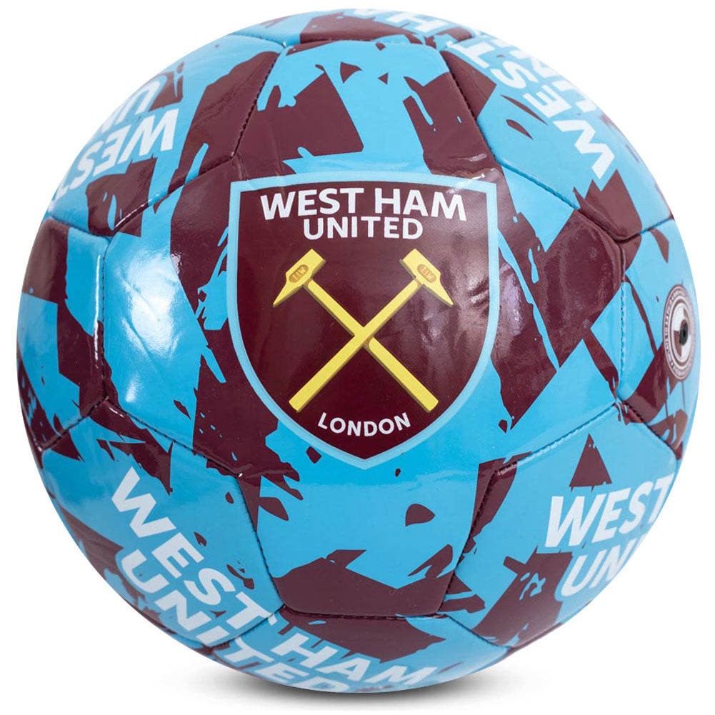 Official West Ham United FC Graffiti Football