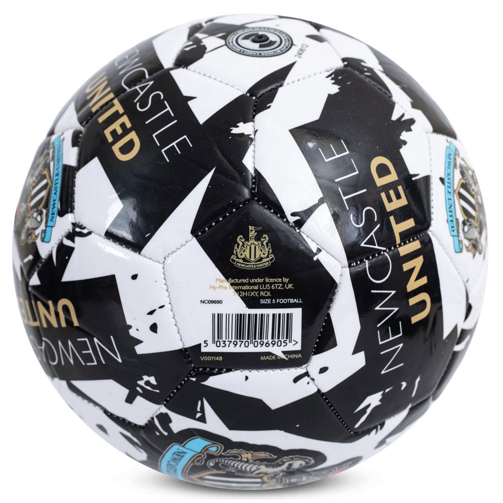 Official Newcastle United FC Graffiti Football