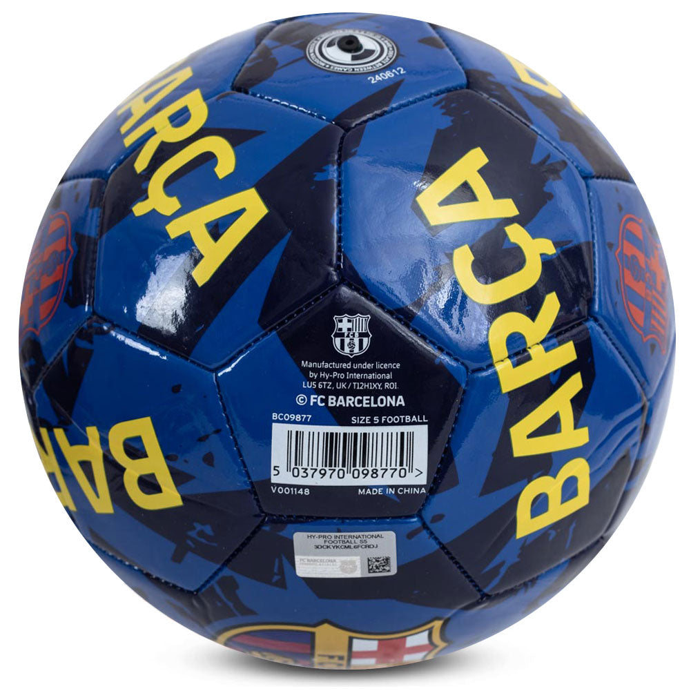 Official FC Barcelona Graffiti Football