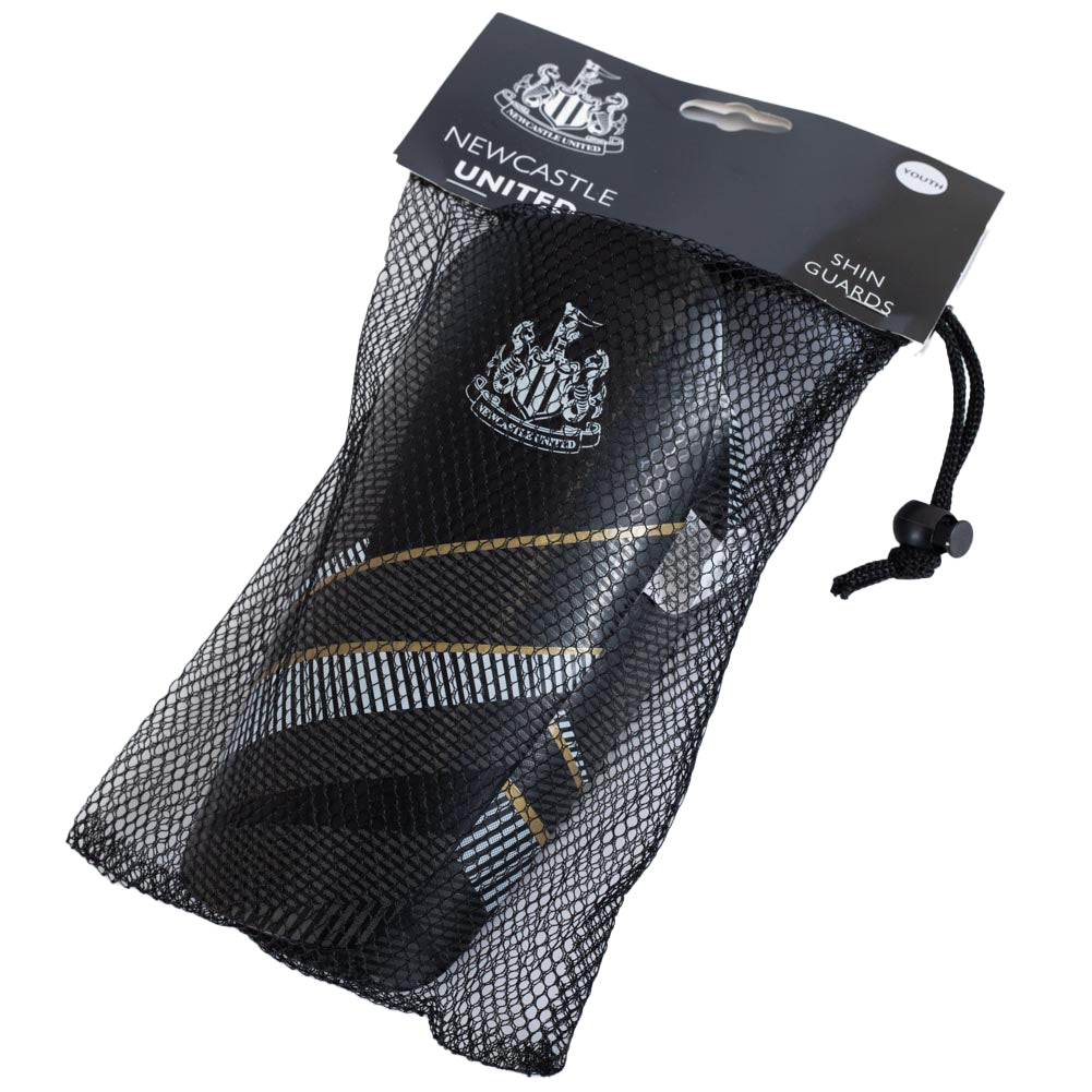 Official Newcastle United FC Fuse Shin Pads Youths