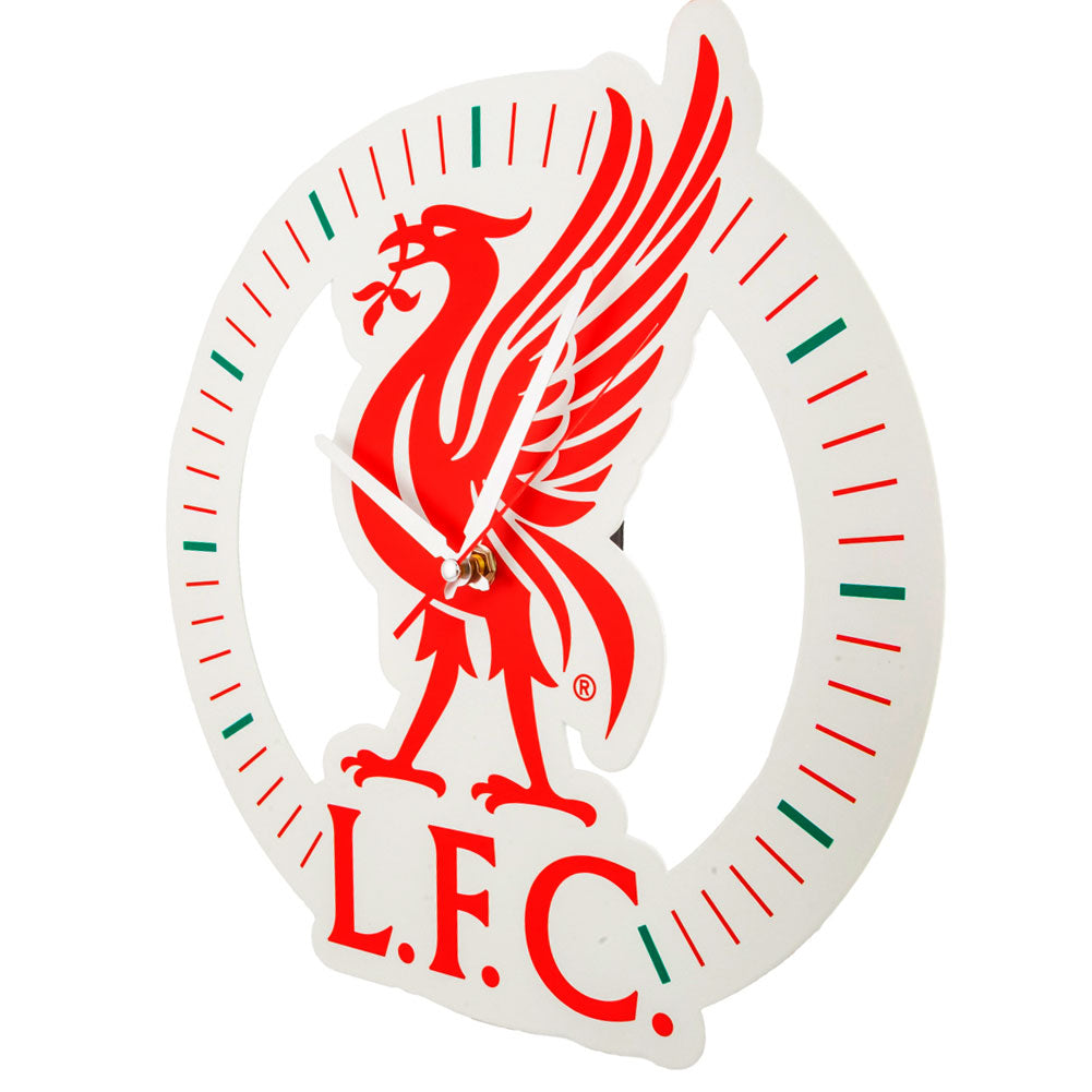 Official Liverpool FC Die-Cast Metal Wall Clock