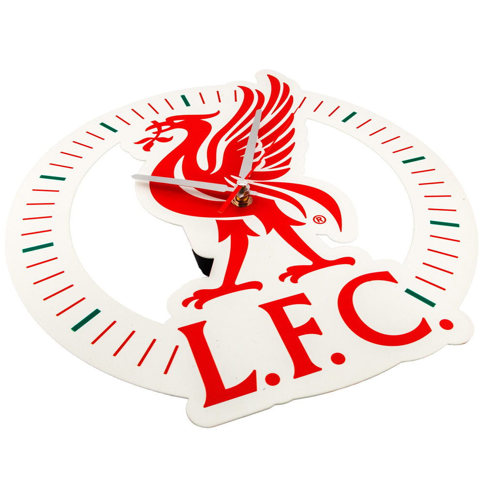 Official Liverpool FC Die-Cast Metal Wall Clock