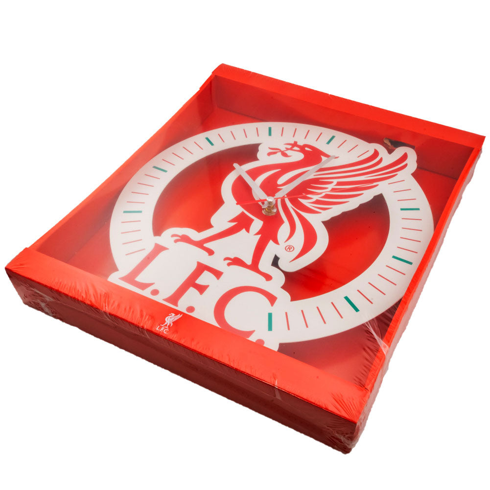 Official Liverpool FC Die-Cast Metal Wall Clock