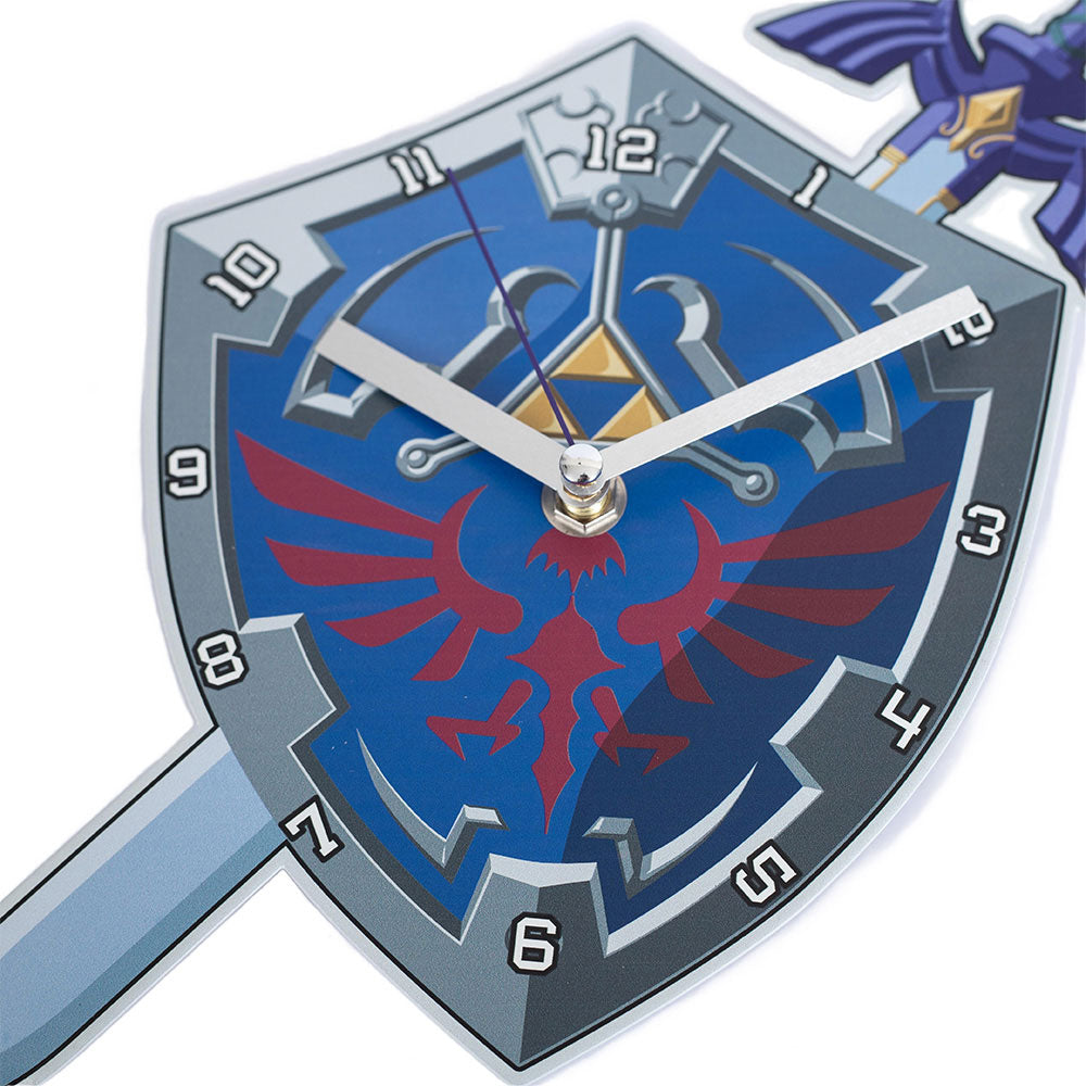 Official The Legend Of Zelda Metal Wall Clock