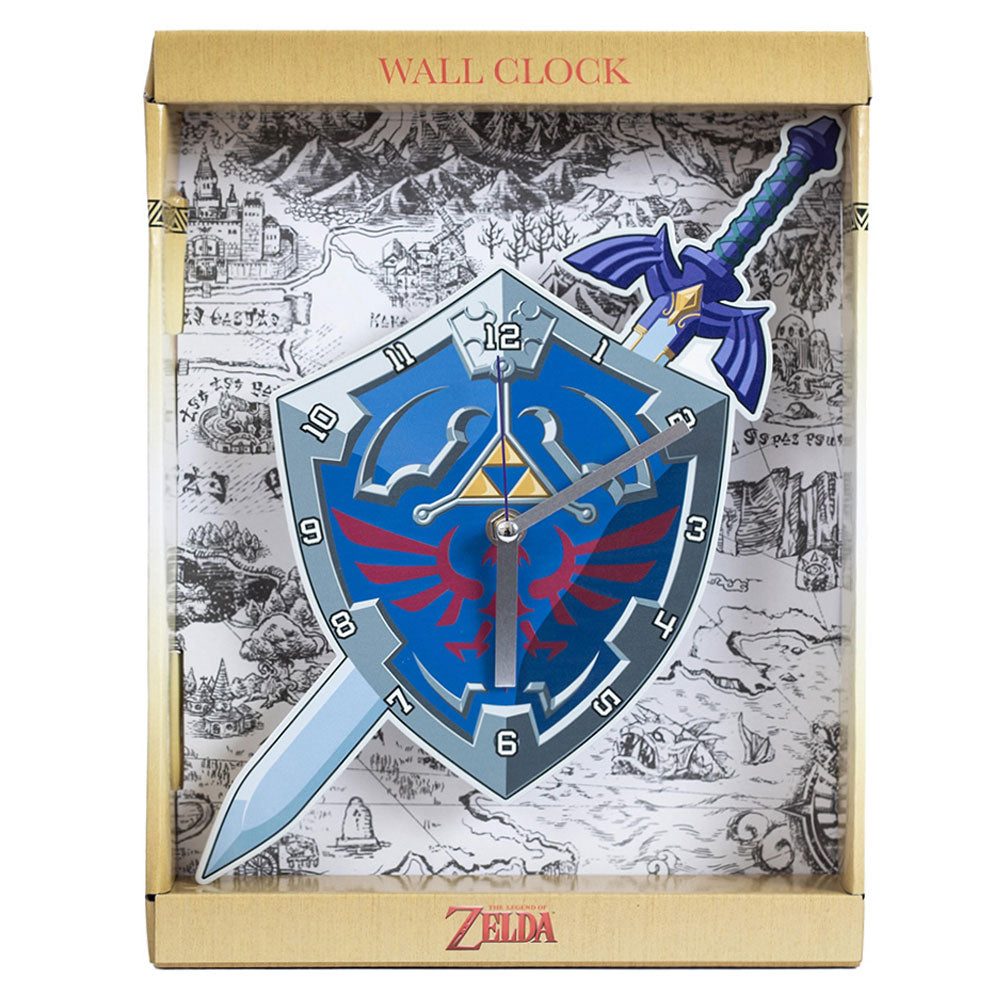 Official The Legend Of Zelda Metal Wall Clock