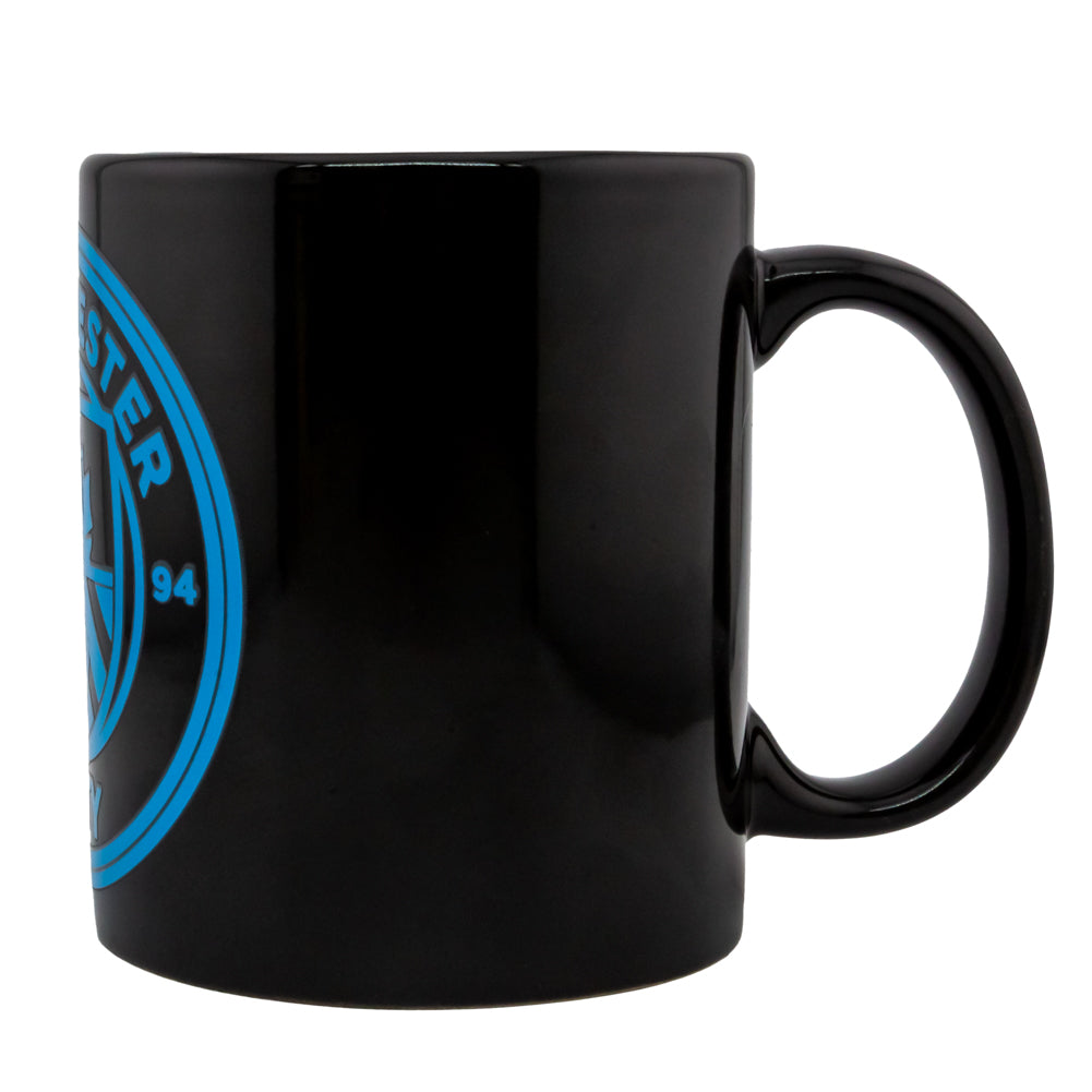 Official Manchester City FC Heat Changing Mug