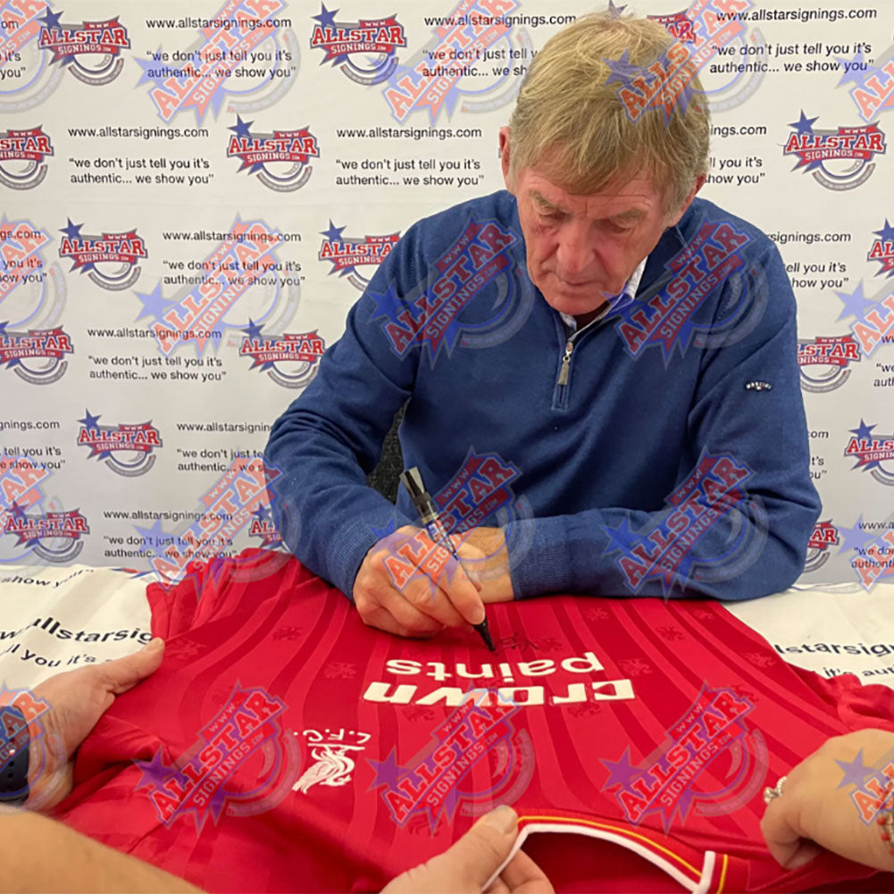 Official Liverpool FC 1986 Dalglish Signed Shirt