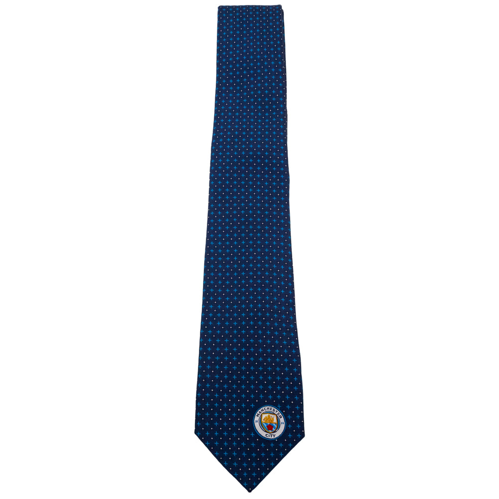 Official Manchester City FC Navy Blue Tie