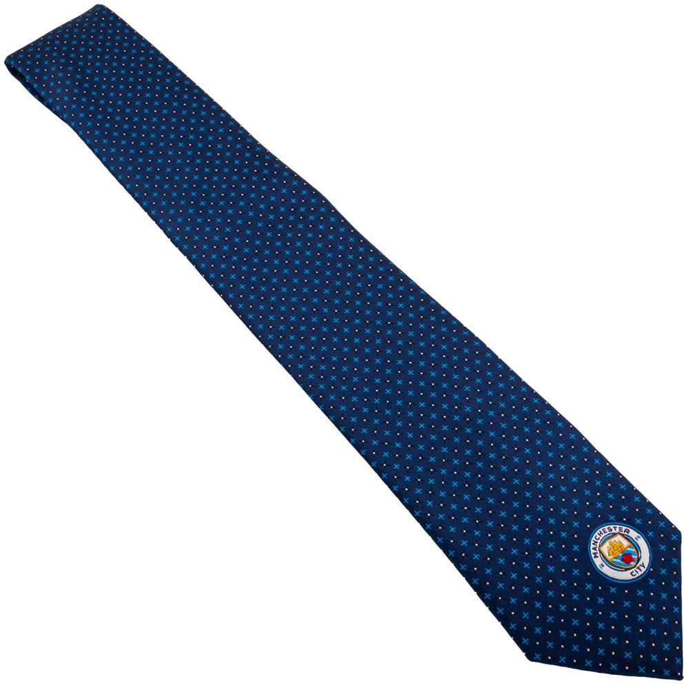 Official Manchester City FC Navy Blue Tie