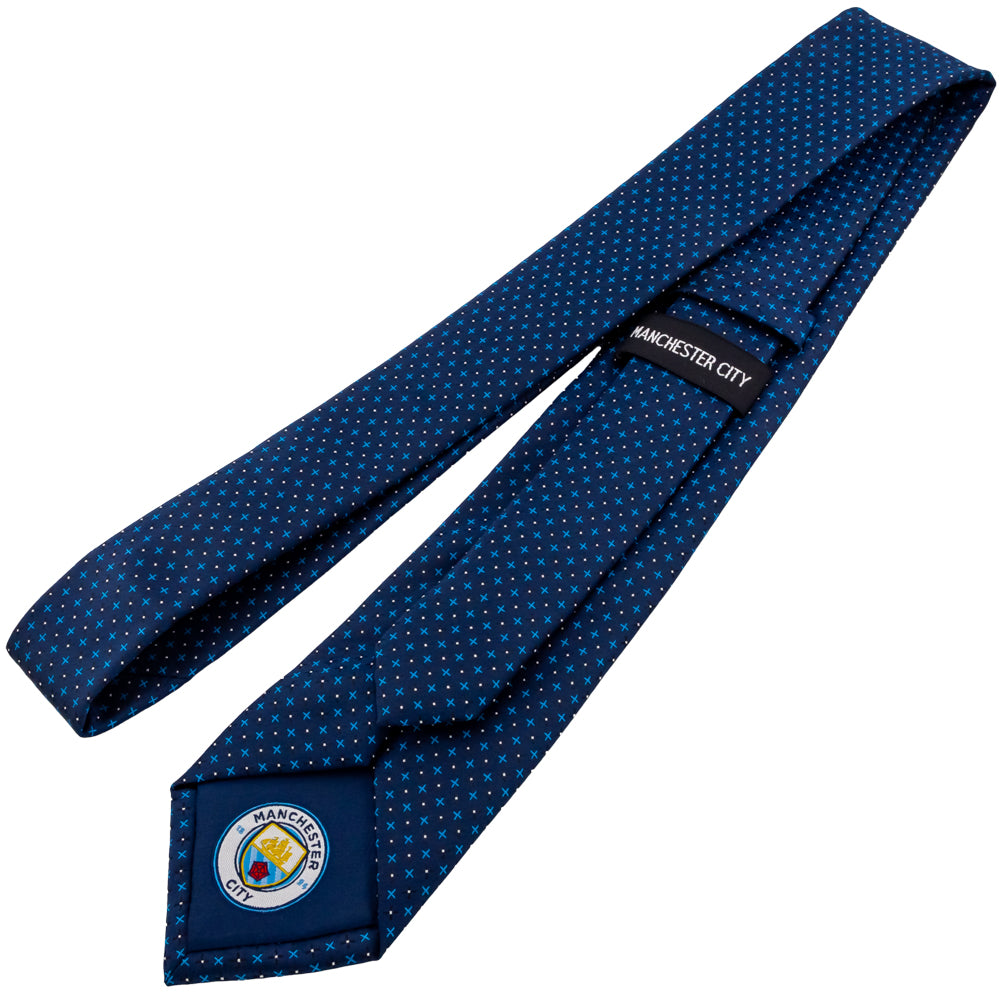 Official Manchester City FC Navy Blue Tie