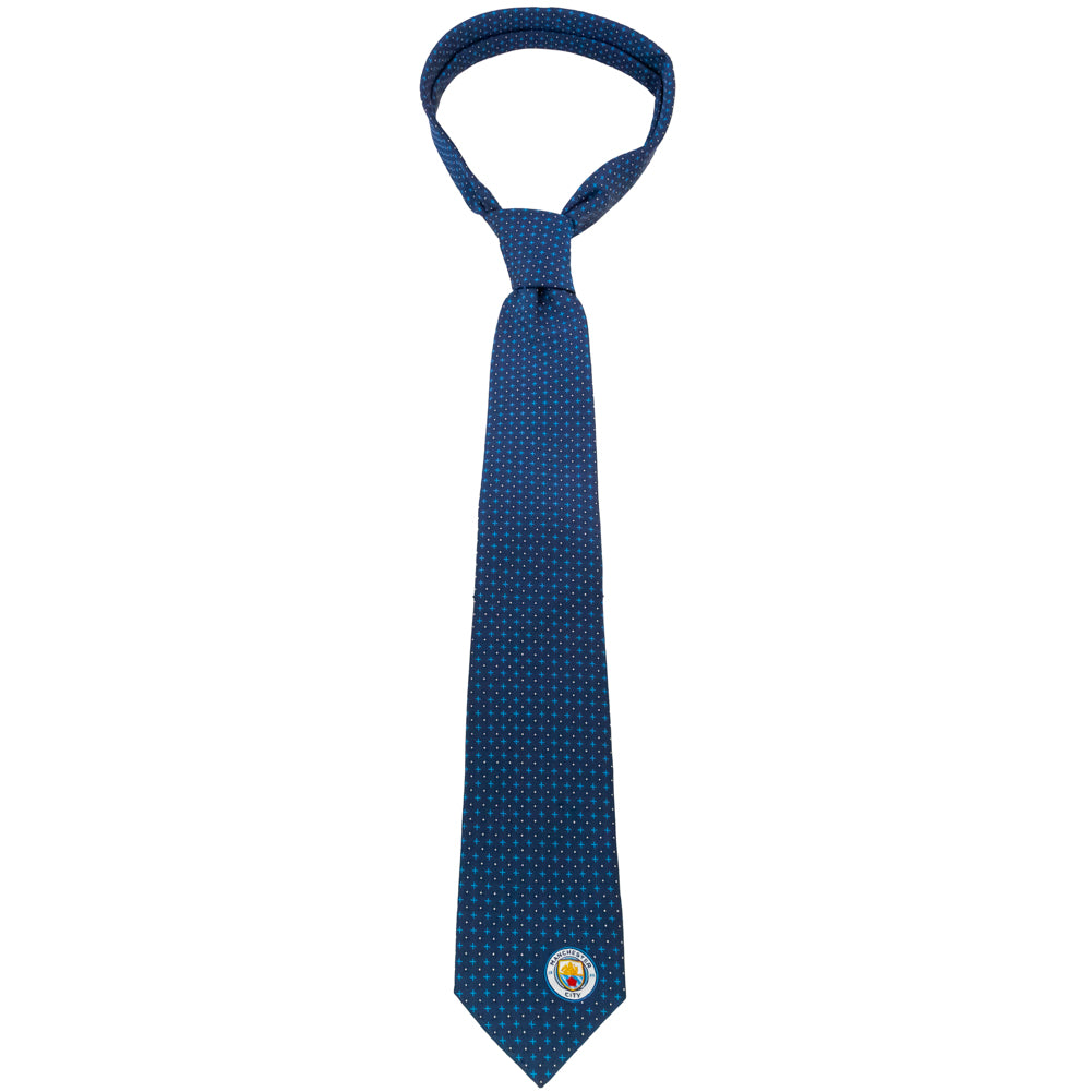 Official Manchester City FC Navy Blue Tie