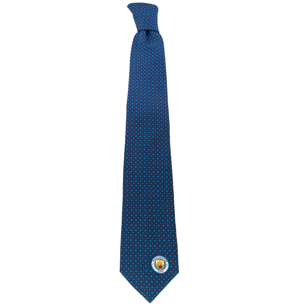 Official Manchester City FC Navy Blue Tie