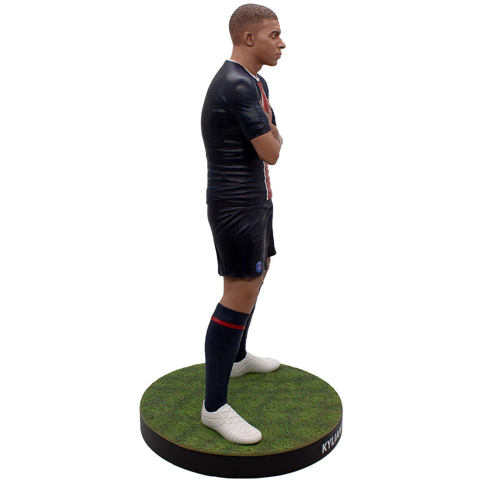 Official Paris Saint Germain FC Football's Finest Kylian Mbappe Premium Statue