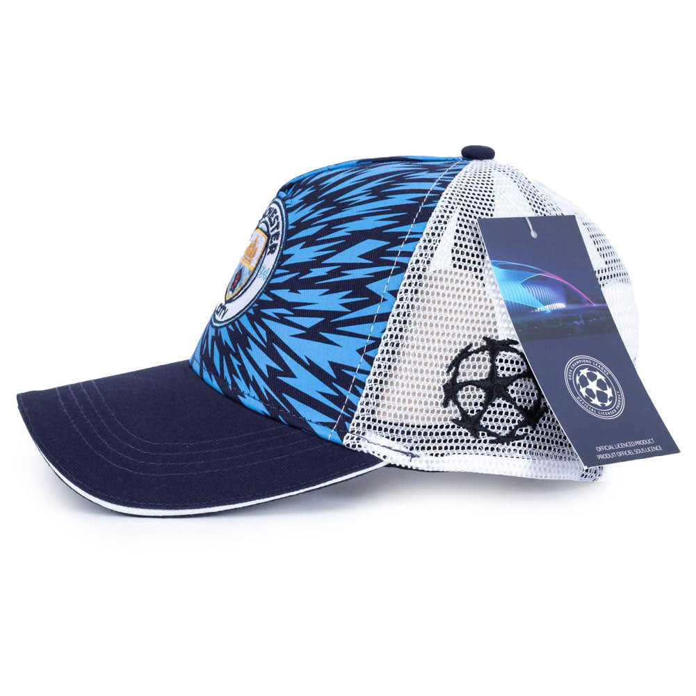 Official Manchester City FC UCL Trucker Cap